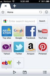     Maxthon   Apple iPhone