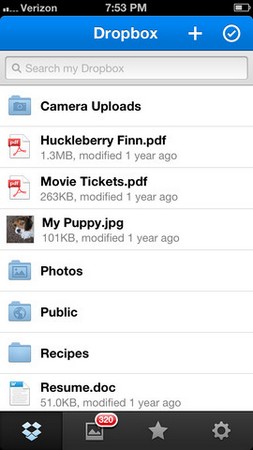     Dropbox 2.1  iOS  PDF-