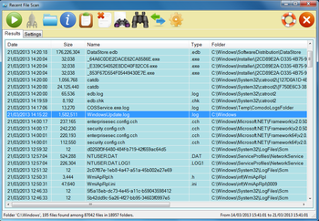  Recent Files Scanner        