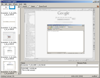 Screenshot Captor 4.0      