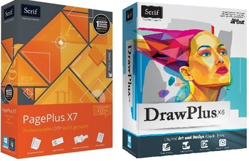   Serif PagePlus X7  Serif DrawPlus X6      