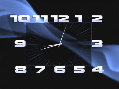  Box Clock Screensaver