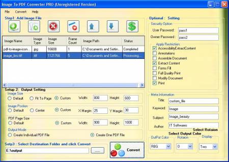  Image2PDF Converter