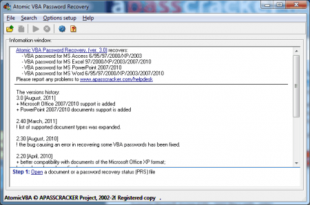  Atomic VBA Password Recovery