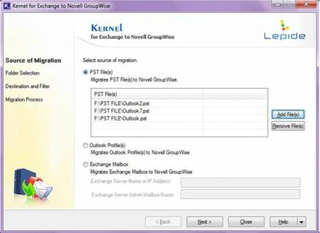  Exchange to GroupWise Migration