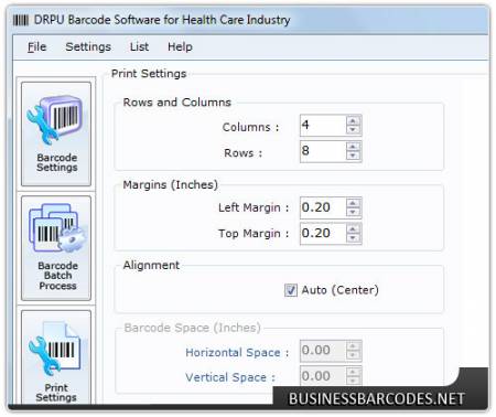  Business Barcodes for Healthcare