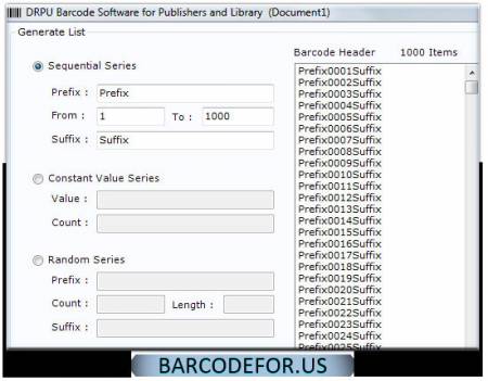  Publishing Industry Barcode Generator