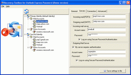  Recovery Toolbox for Outlook Express Password