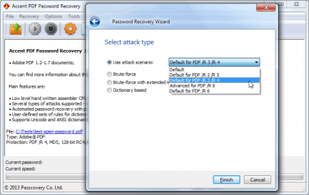  Accent PDF Password Recovery