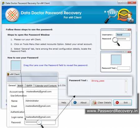  eM Client Password Recovery