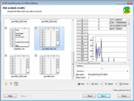  RS Excel Recovery