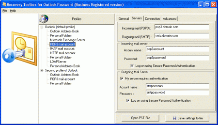  Recovery Toolbox for Outlook Password