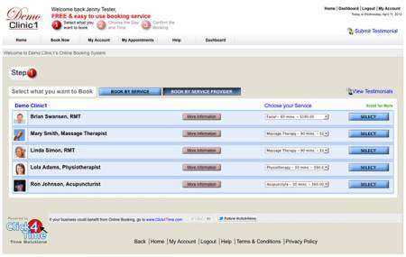  Click4Time eScheduling