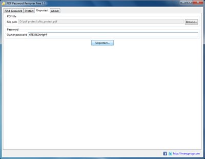  PDF Password Remover Free