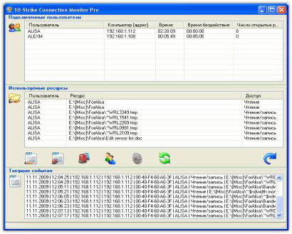  10-Strike Connection Monitor