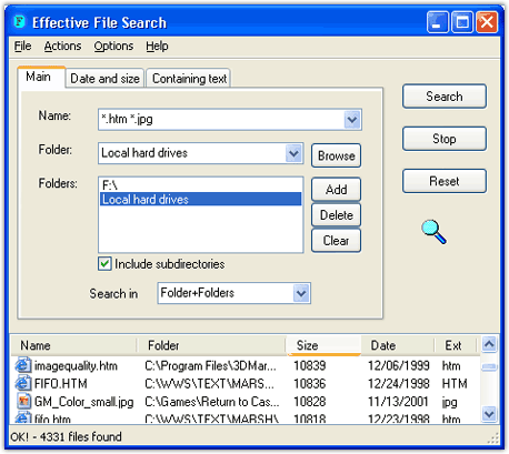  Effective File Search