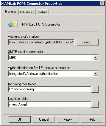  MAPILab POP3 Connector