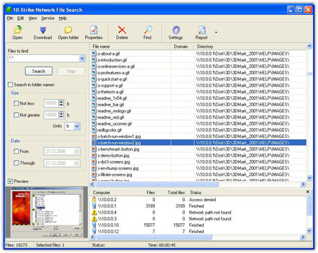  10-Strike Network File Search