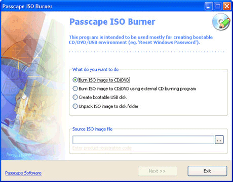  Passcape ISO Burner