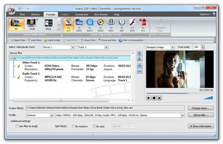  Axara 3GP Video Converter