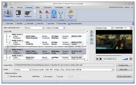  DeGo Free Video to Mobile Converter