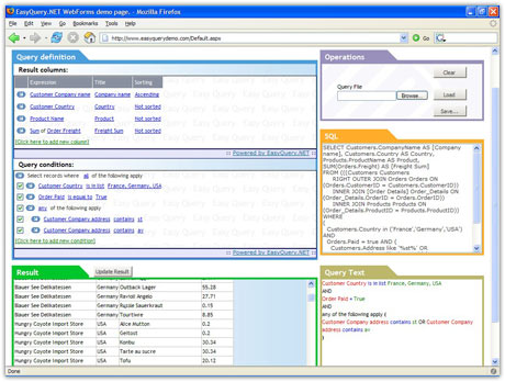  EasyQuery.NET WebForms